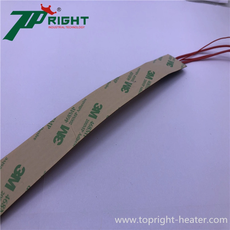 640*25mm 24V 40W Factory Price Polyimide Heater Kapton Heating Element for Electronic Heating