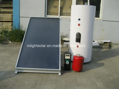 Солнечный водонагреватель с плоской панелью европейского стандарта