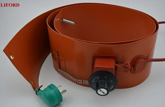 Гибкий индивидуальный потолочный обогреватель барабанного типа с силиконовой резинкой